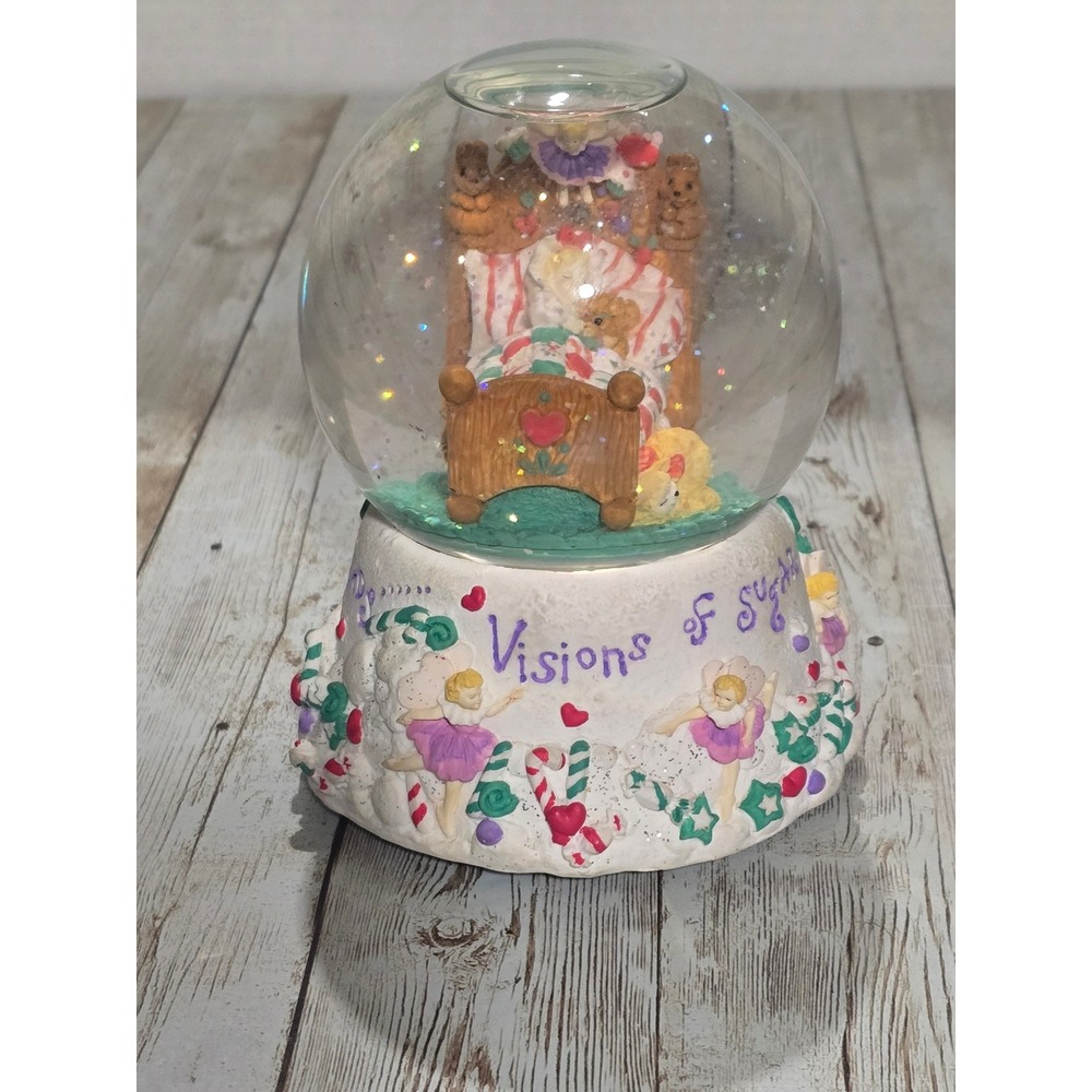 Vintage Sugar Plum Fairy The San Francisco Music Box & Gift Co Snow Globe